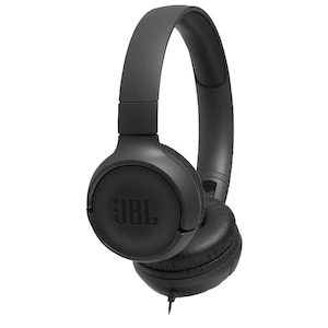 Casti Audio On Ear JBL Tune 500, Cu fir, Negru