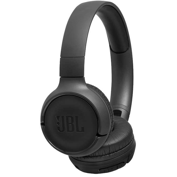 Аудио слушалки JBL Tune 500, Безжични, On-Ear, Bluetooth, Pure Bass Sound, Hands-free Call, 16H, Черни/Black