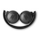 Casti On Ear JBL Tune 500, Wireless, Bluetooth, Autonomie 16 ore, Negru