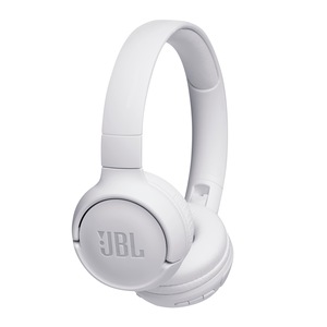 Casti On Ear JBL Tune 500, Wireless, Bluetooth, Autonomie 16 ore, Alb