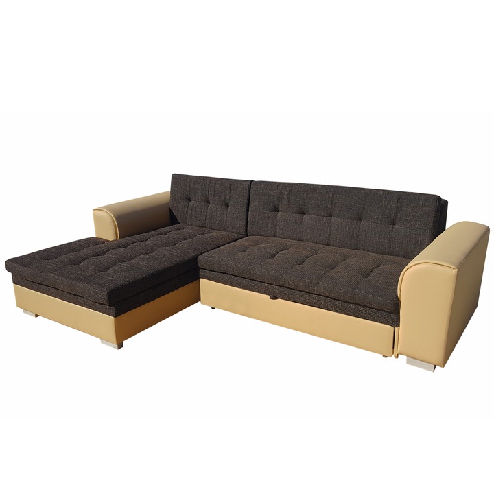 Coltar Extensibil Genarom Abis 01 L, Lawa08 Soft02, 270 x 165 x 80 cm