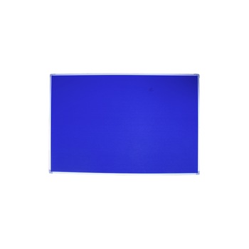 Panou EVOffice* din material textil albastru (fetru) 2 fete cu rama din aluminiu 120*180 cm Panou EVOffice* din material textil albastru (fetru) 2 fete cu rama din aluminiu 120*180 cm