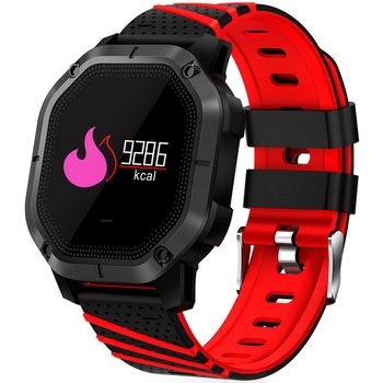 Ceas Smartwatch si Bratara Fitness Sport-Tech K5 , Model Sport , Tensiometru , Puls , Monitor Somn , Bratara Detasabila ,Notificare Apeluri si Mesaje , IP68 Waterproof , Incarcare Magnetica , Culoare Rosu Ceas Smartwatch si Bratara Fitness Sport-Tech K5 , Model Sport , Tensiometru , Puls , Monitor Somn , Bratara Detasabila ,Notificare Apeluri si Mesaje , IP68 Waterproof , Incarcare Magnetica , Culoare Rosu
