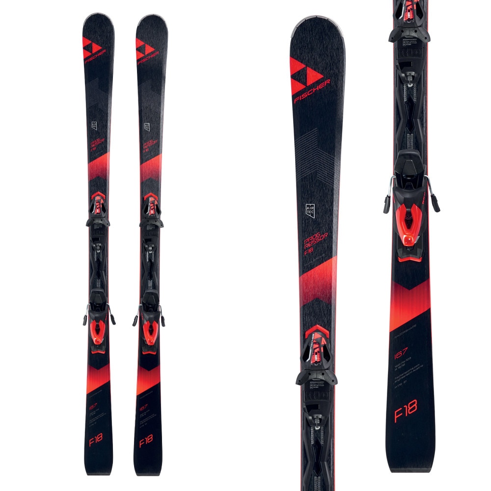 Schiuri Fischer Progressor F18 Allride, nergu/rosu, pentru barbati