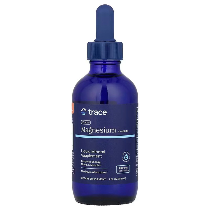 Trace Minerals ionos folyékony magnézium 400 mg, 118 ml