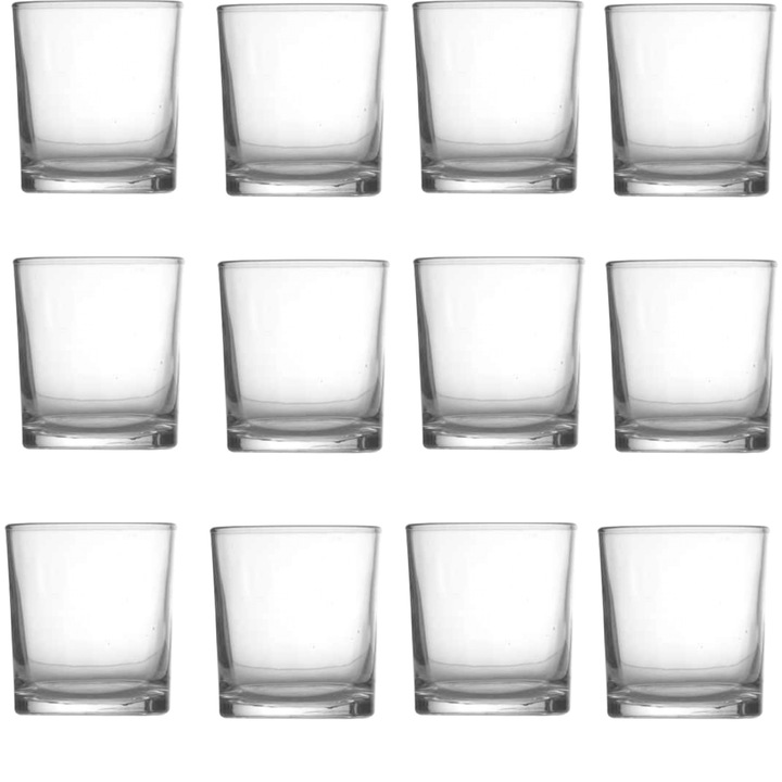 Стъклена чаша за уиски Uniglass Чили, 250 мл, 12 броя