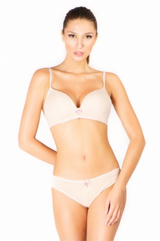 Sutien cu Swarovski, SN22, Uniconf, Bej, 70C Sutien cu Swarovski, SN22, Uniconf, Bej, 70C