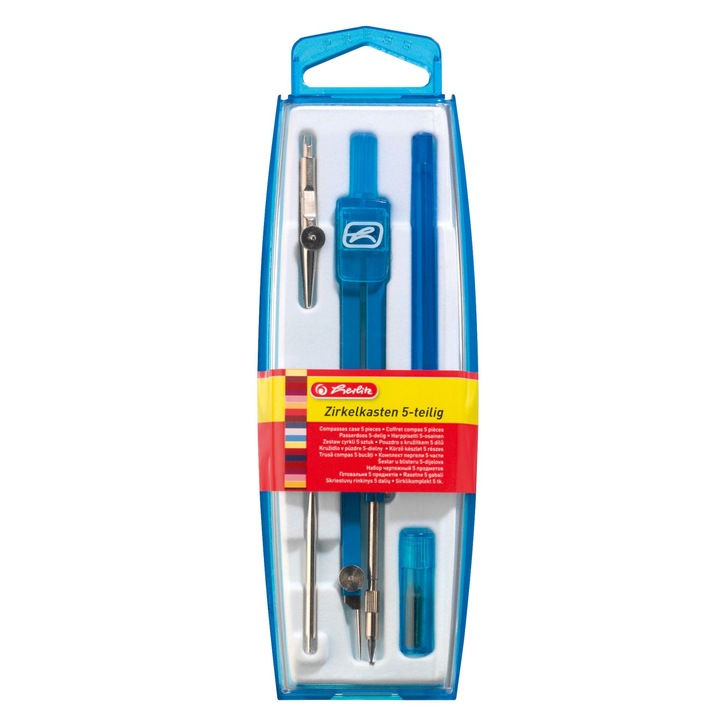 Комплект Herlitz Circular, 5 части, многоцветен