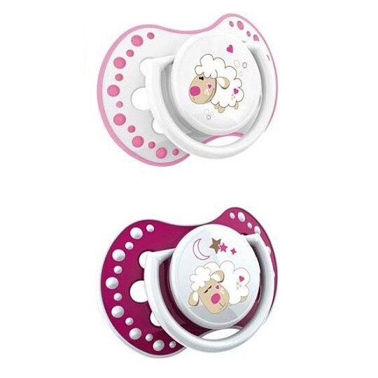 Set 2 suzete, Lovi, Night and Day, oite, 3-6luni