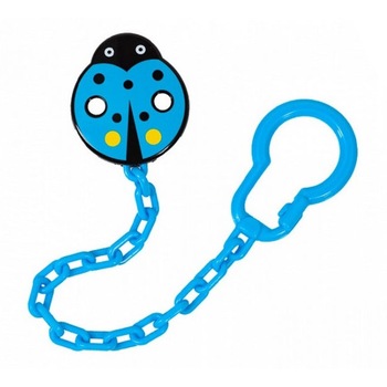 Lant pentru suzeta, mamaruta albastra Lant pentru suzeta, mamaruta albastra