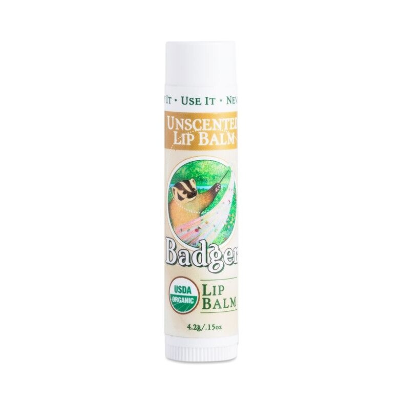 Balsam de buze fara miros, Badger, 4.2 g