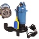 Pompa apa murdara DDT 2600 W 12.000 l/h, 2 toli cu tocator si flotor
