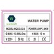 Pompa apa murdara DDT 2600 W 12.000 l/h, 2 toli cu tocator si flotor