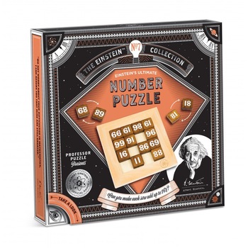 Joc de inteligenta, Puzzle mecanic, Number Puzzle - Einstein Collection (Professorpuzzle) Joc de inteligenta, Puzzle mecanic, Number Puzzle - Einstein Collection (Professorpuzzle)