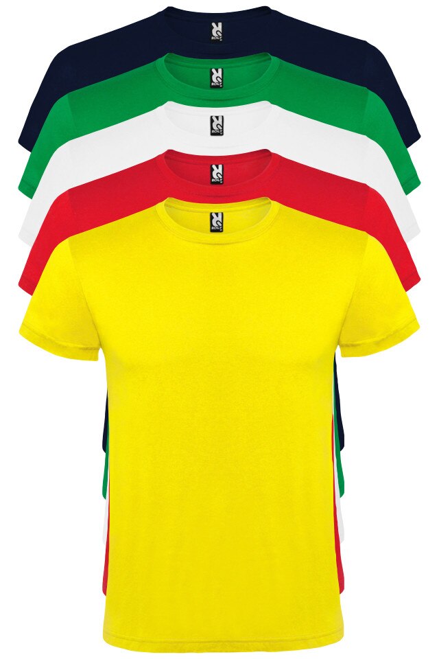 Set 5 Tricouri Clasice, model F, 100% bumbac