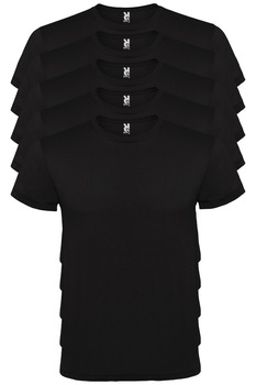 Set de 5 tricouri negre, Atomic, 2XL Set de 5 tricouri negre, Atomic, 2XL