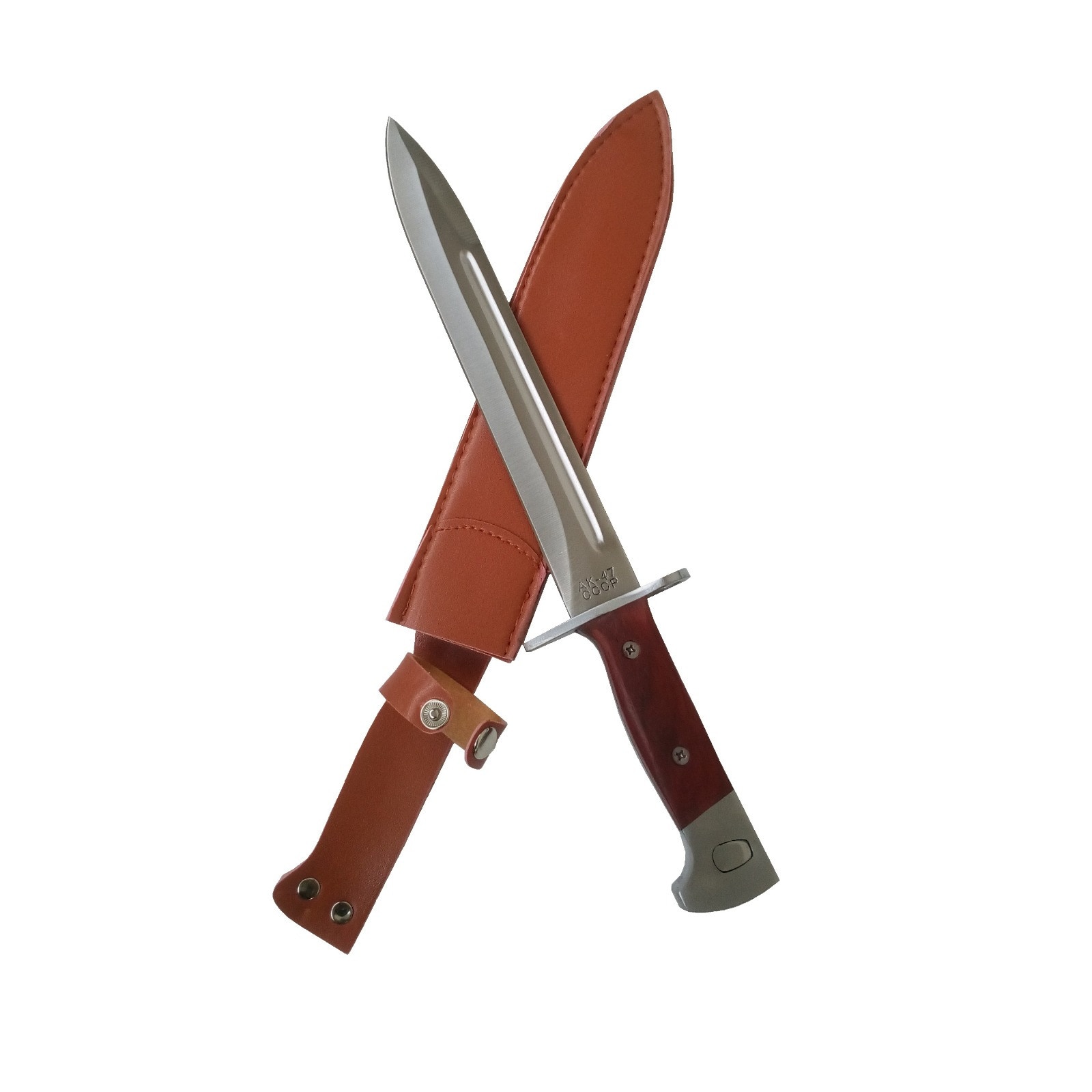 Cutit de vanatoare AKM 34 cm , teaca inclusa