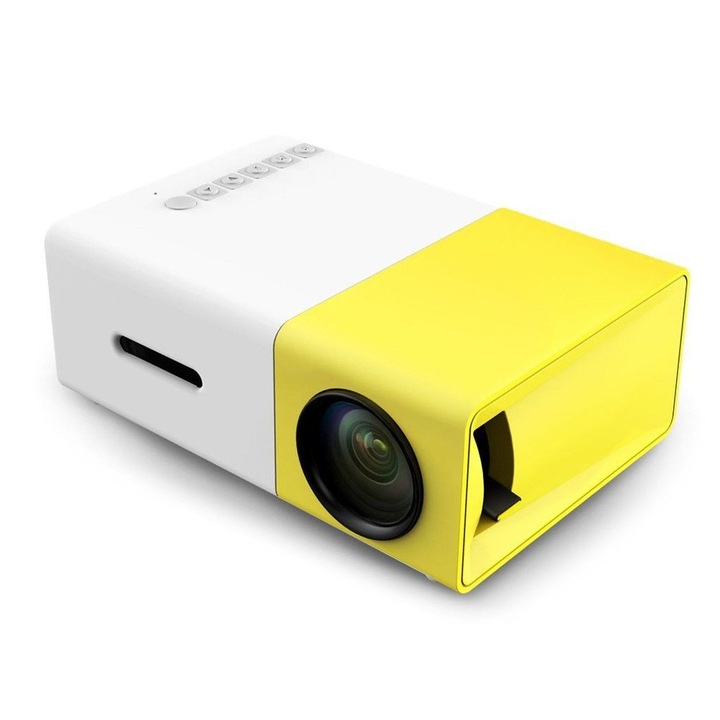 Джобен видео проектор с USB и MicroSD слот
