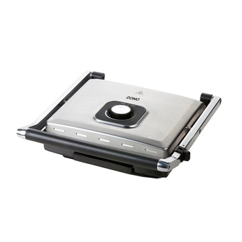 Sandwich & grill DOMO DO9135G, 2000 W, termostat reglabil,placa superioara basculanta,inox Sandwich & grill DOMO DO9135G, 2000 W, termostat reglabil,placa superioara basculanta,inox