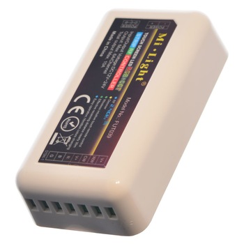 Controler inteligent 2.4GHz Wireless pentru banda LED RGB + Alb Variabil Mi-Light 5 Canale 10A Controler inteligent 2.4GHz Wireless pentru banda LED RGB + Alb Variabil Mi-Light 5 Canale 10A