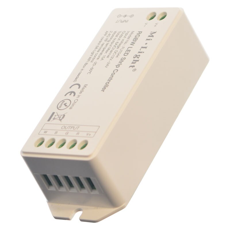 Controler inteligent 2.4GHz Wireless RF pentru banda LED RGB + Alb Mi-Light 4 Canale 15A