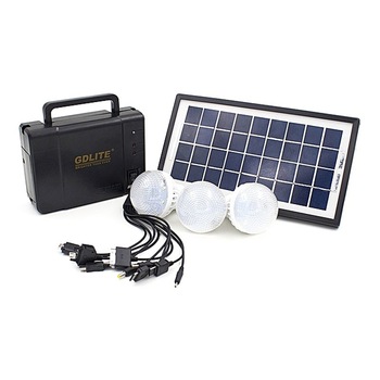 Kit solar Gdlite GD8006A, USB, 3 becuri LED Kit solar Gdlite GD8006A, USB, 3 becuri LED