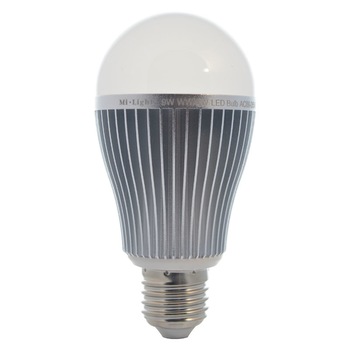 Bec LED inteligent Mi-Light 2.4GHz Wireless RF 9W Alb Variabil E27 Bec LED inteligent Mi-Light 2.4GHz Wireless RF 9W Alb Variabil E27