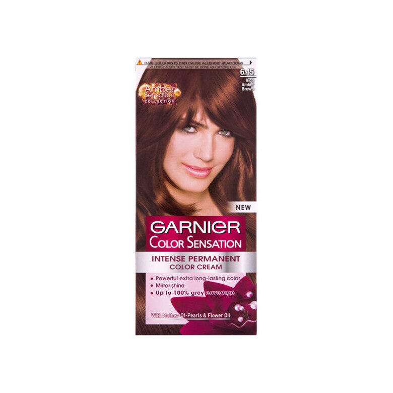 Vopsea de par Garnier Color Sensation 6.45 Rich Amber Brown 110ml