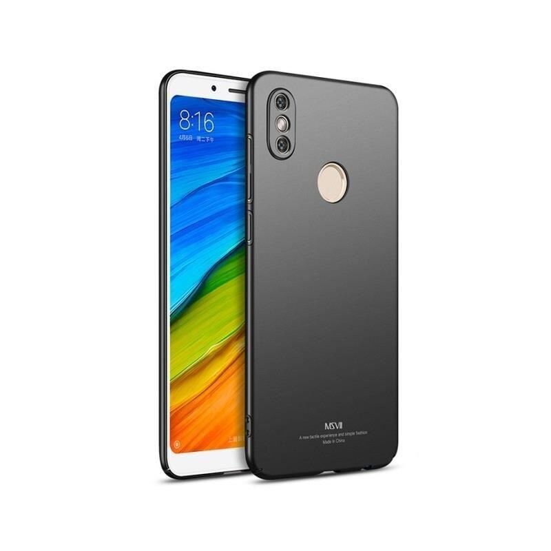 Husa Xiaomi Redmi Note 5,Redmi Note 5 Pro + Tempered Glass-MSVII Neagra