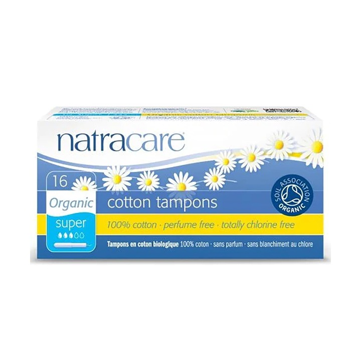 Tampoane interne super cu aplicator,16buc, Natracare
