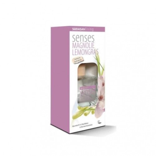 Odorizant de camera bio Senses Magnolie si Lemongrass 200 ml SODASAN