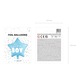 Balon folie stea, It's a boy, Bleu, 48cm