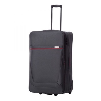 Troller Ella Icon Carla, Gri/Rosu, 74 x 45 x 26 cm Troller Ella Icon Carla, Gri/Rosu, 74 x 45 x 26 cm