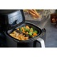 Friteuza cu aer cald Philips Airfryer XXL HD9650/90, capacitate 7.3 L, tehnologie Twin TurboStar, Tehnologie Rapid Air, QuickClean, display digital, Afisaj digital cu 5 programe de gatit presetate, negru