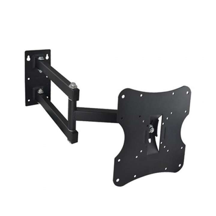 Стойка за телевизор Home Design HDL-117B - 14"-42", Черна