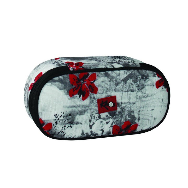 Несесер овален с един цип KAOS Tobago, 22 х 10 х 7 см