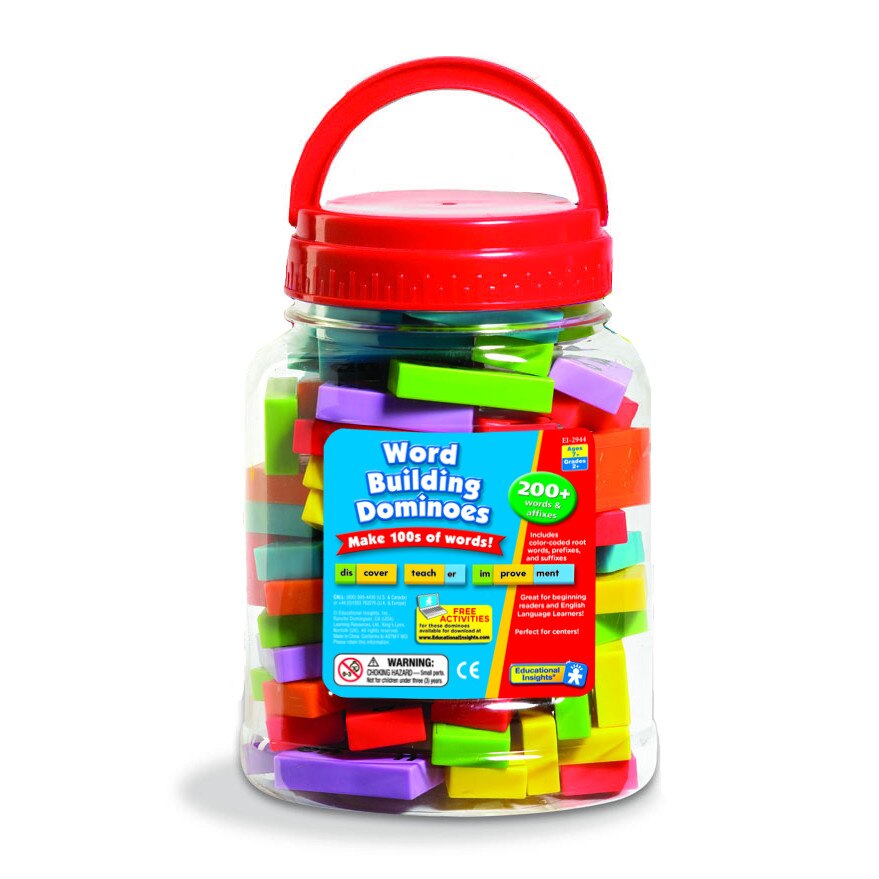 Joc educativ Word Building Dominoes, Educational Insights