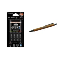 incarcator panasonic bq-cc55e cu 4 acumulatori eneloop aar6 pro 2500 ma k-kj55hcd40e incarcare rapida  pix eneloop cadou imagen 3_0_
0