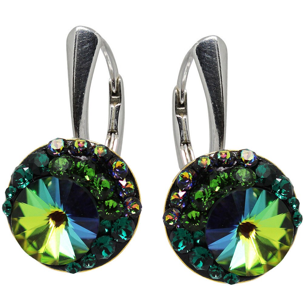 Cercei Argint 925 si Cristale , Mony, BijouxMAG