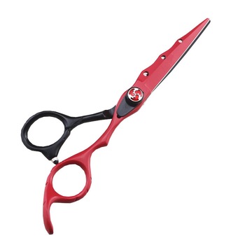 Foarfeca de tuns 6 cm BlackRedCut, Lila Rossa, inox Foarfeca de tuns 6 cm BlackRedCut, Lila Rossa, inox