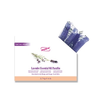 Parafina Depileve Lavender Essential Oil Paraffin cu efect calmant 2.7 kg Parafina Depileve Lavender Essential Oil Paraffin cu efect calmant 2.7 kg