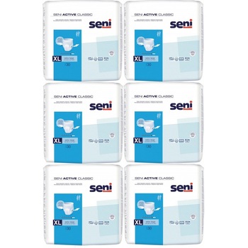 Pachet Compus Din: Scutece Pentru Incontinenta Seni Active Clasic nr. 4 Extra Large - XL 30 buc/pachet x 6 pachete Pachet Compus Din: Scutece Pentru Incontinenta Seni Active Clasic nr. 4 Extra Large - XL 30 buc/pachet x 6 pachete