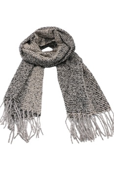 Fular sau sal pentru femei, cu franjuri, supradimensionat, din poliester, toamna iarna, Aneta ZS-21-3 Gri Fular sau sal pentru femei, cu franjuri, supradimensionat, din poliester, toamna iarna, Aneta ZS-21-3 Gri