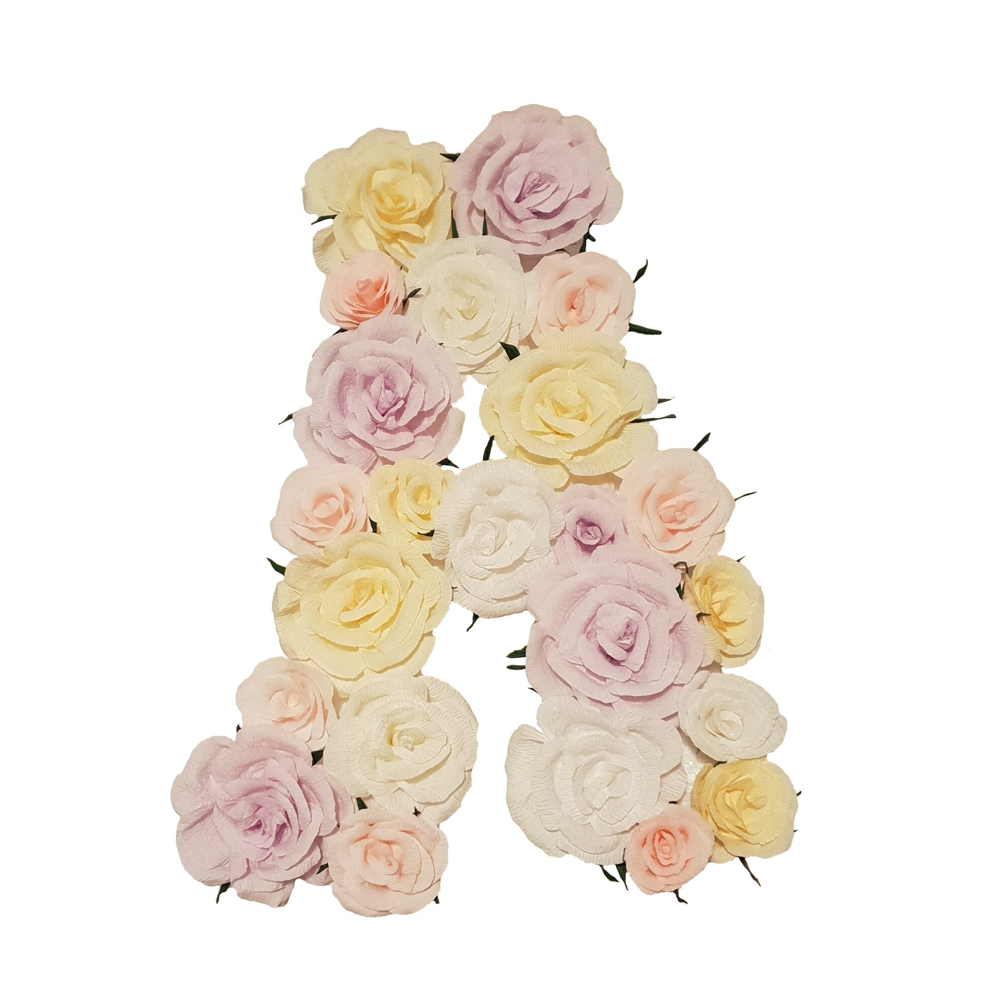 Litera volumetrica A Handmade Minis Boutique, pastel