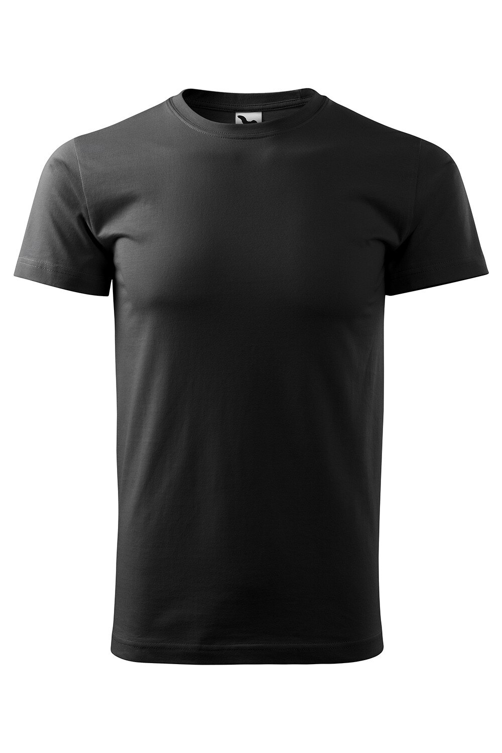 Tricou de barbati basic cu maneca scurta, Ebony gray
