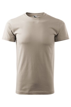 Tricou de barbati basic cu maneca scurta, GRI ICE Tricou de barbati basic cu maneca scurta, GRI ICE