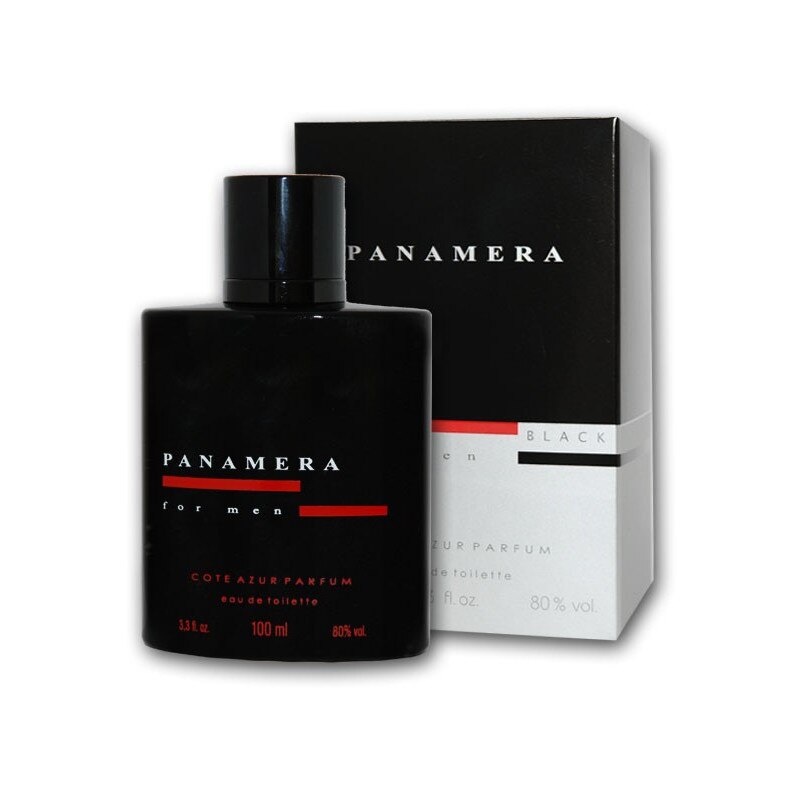 Apa de toalata Panamera Black , barbati, Cote D´Azur, 100 ml