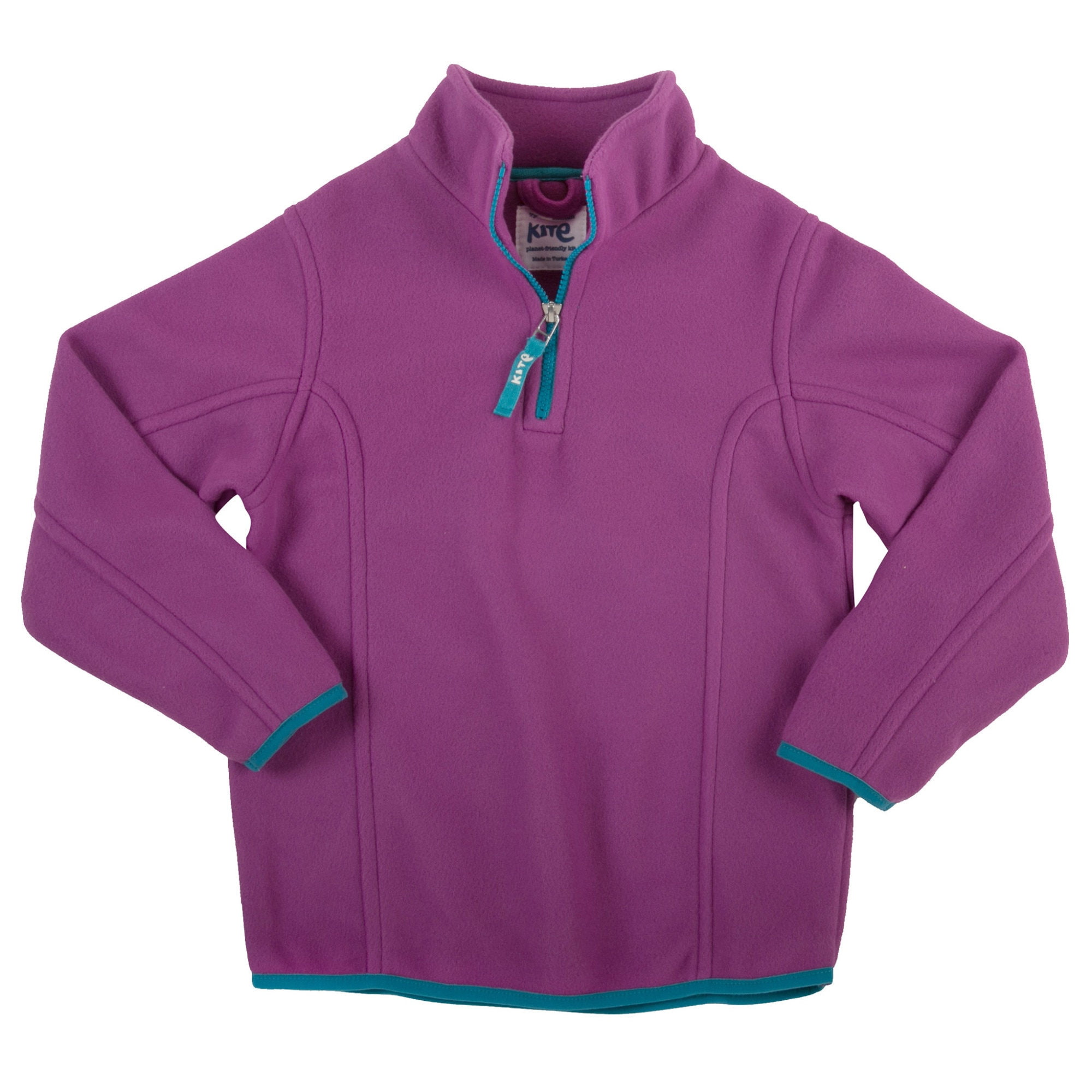 Fleece fermoar, Mov, 98 cm