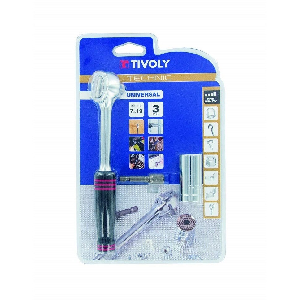 Cap tubular universal 3/8