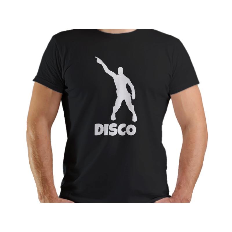 Tricou Fortnite Disco, Marime S, negru